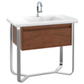 Villeroy & Boch Antheus Vanity Unit with Steel Washstand