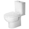 Duravit DuraStyle Basic WonderGliss Rimless Close Coupled Toilet (4.5/3 L Flush) + Seat